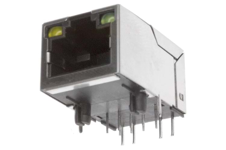 CONN JACK 1PORT 100 BASE-T THT