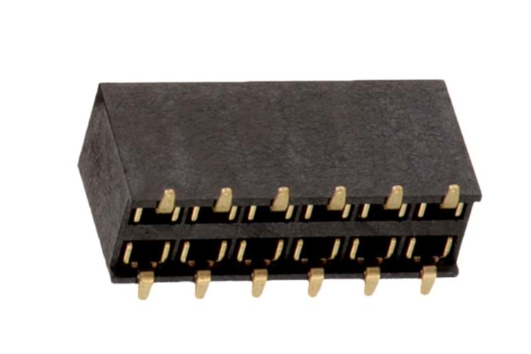 CONN HEADER 8P 2X4 2.54MM FEMALE SMD