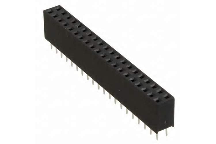 CONN RCPT 24POS 0.1 GOLD PCB THT
