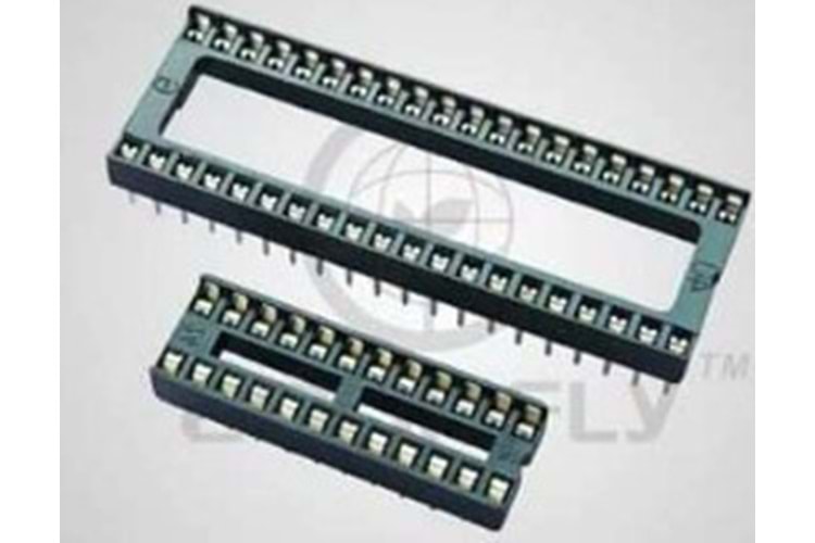 IC-SOCKET 14PIN DUAL WIPE 0.3(7.62MM) THT