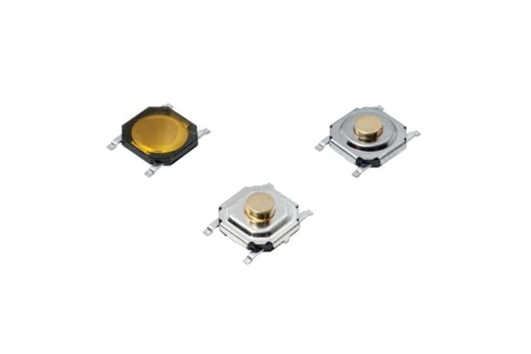 SWITCH TACT 5.20x5.20 1.50mm 160gF SMD