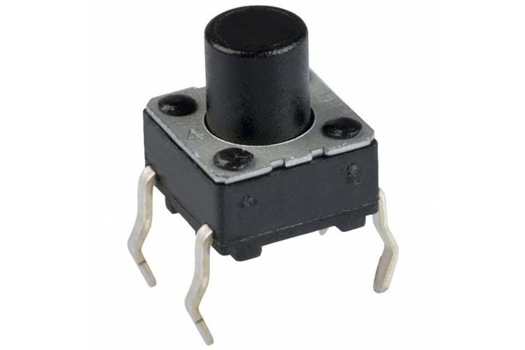 SWITCH TACT 6.00x6.00 7.00mm 260gF 180* THT