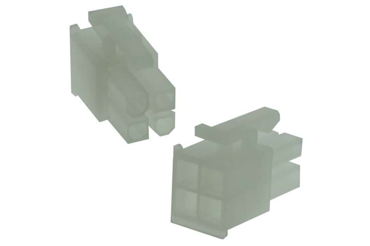 CONN 4P (2x2) 4.20MM MALE HOUSING MINI FIT