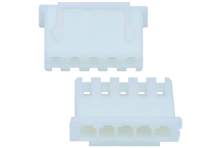 CONN T.B. 2.5mm 5P 180* FEMALE