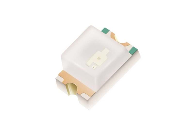 LED COLORLESS TRANSPARENT LENS 0402 3.3V 240mcd 120° SMD