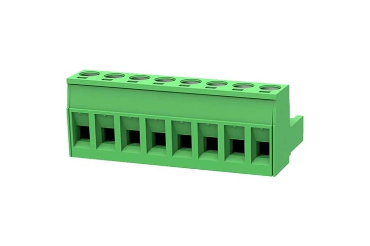 TERM 8P 5.08MM FEMALE GREEN