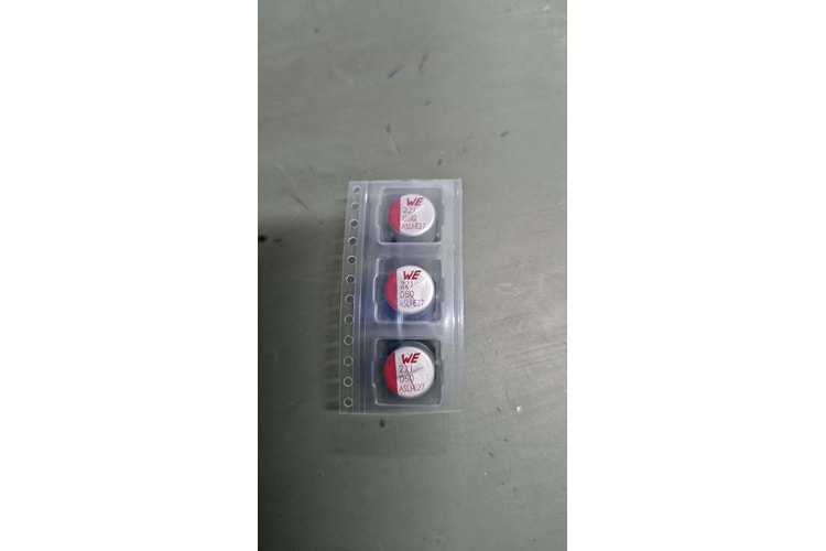 CAP ALUM 220uF 50V 10x10.5mm 20% SMD