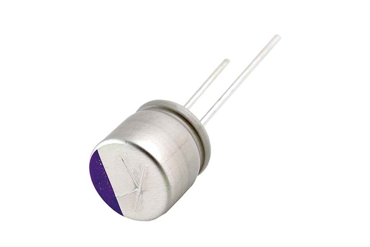 CAP ALUM POLY 220uF ±20% 50V 10x16 5mm THT