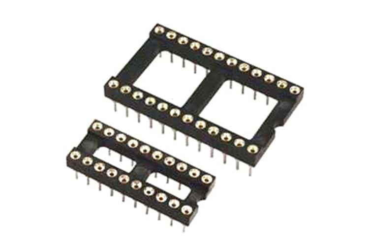 IC-SOCKET 8P PRECISION 0.3(7.62mm) THT