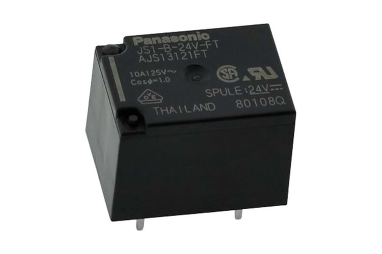 RELAY POWER 10A 12VDC ULTRA MINI PCB TYPE THT