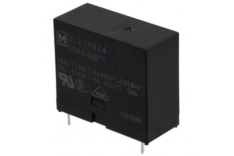 RELAY 16A 12VDC 1P PANASONIC THT