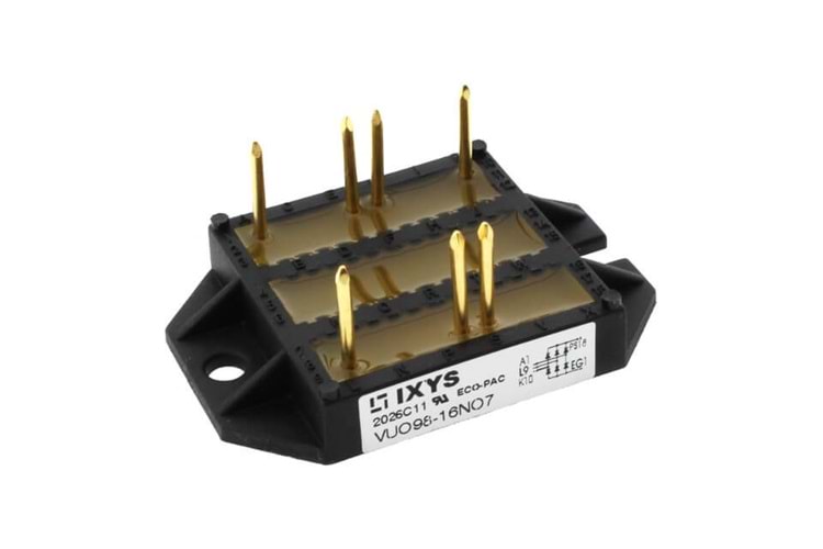 DIODE BRIDGE 100A 1600V 3PH IXYS CHASSIS