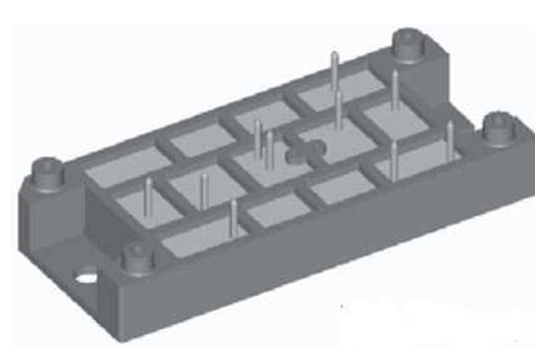 DIODE BRIDGE 157A 1600V 3PH IXYS CHASSIS