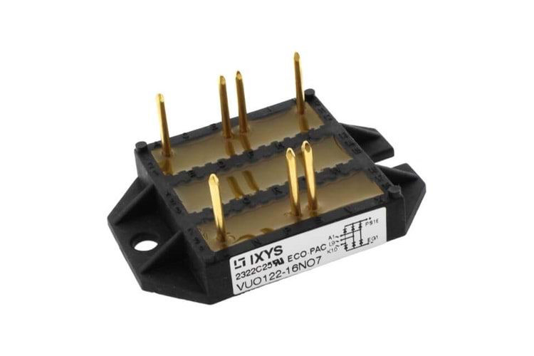 DIODE BRIDGE 130A 1200V 3PH ECO-PAC2 CHASSIS CHASSIS