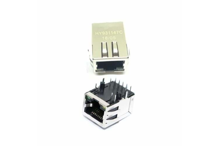 MODULAR JACK 8P8C (RJ45,Ethernet) LED(G/Y) R/A THT