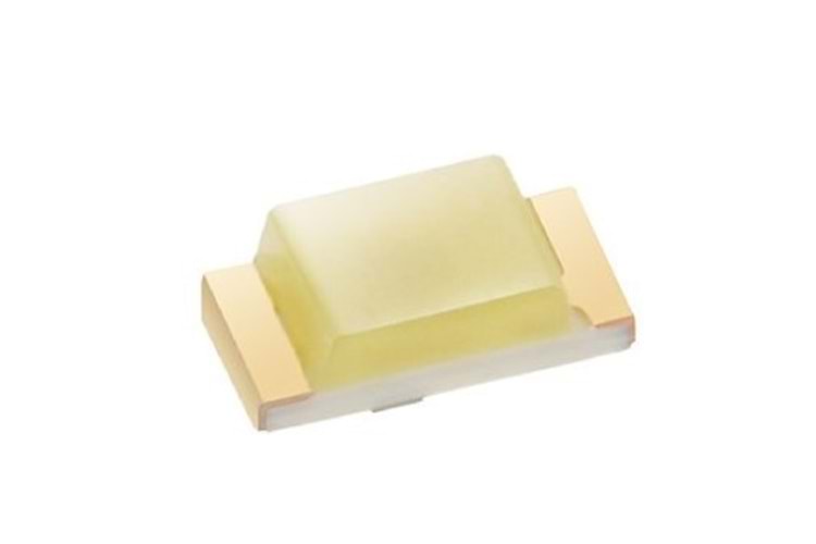 LED WHITE 0603 100mcd 140° YELLOW DIFFUSED SMD