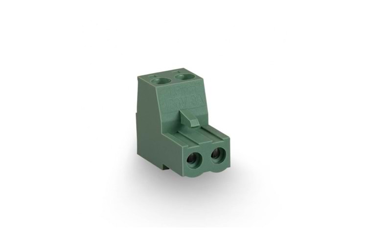 KLM 2P 3.81MM GREEN FEMALE THT