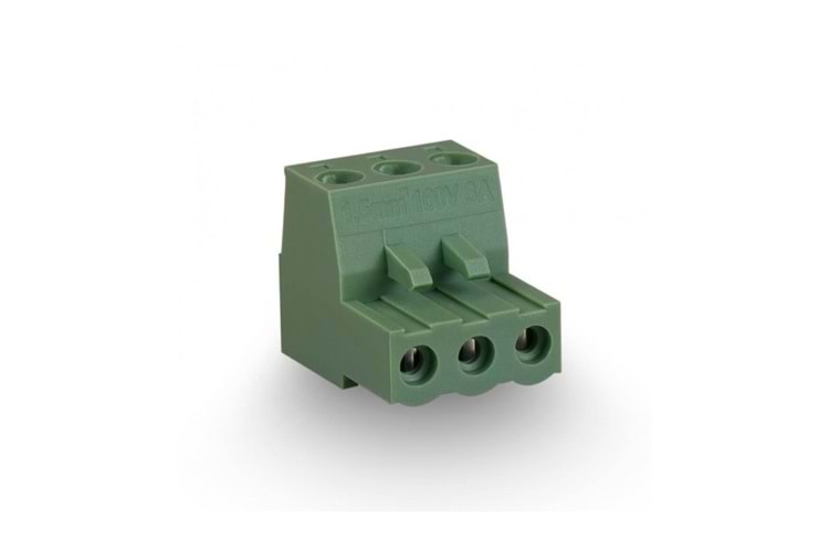 KLM 3P 3.81MM BLUE FEMALE THT