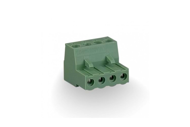 KLM 4P 3.81MM GREEN FEMALE THT