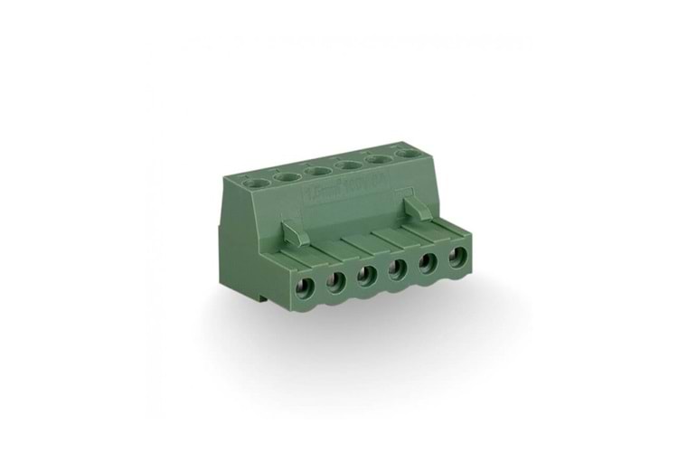 KLM 6P 3.81MM GRAY FEMALE THT