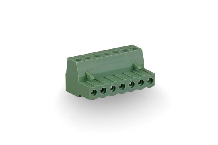 KLM 7P 3.81MM GREEN FEMALE THT