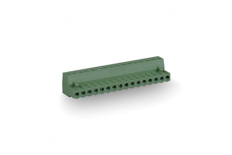 KLM 16P 3.81MM BLUE FEMALE THT
