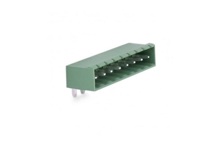 KLM 11P 3,81MM 90° GREEN MALE THT