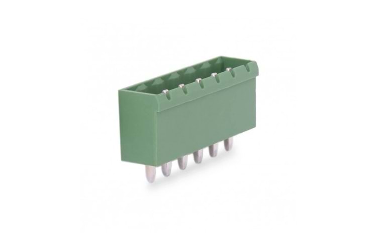KLM 6P 3,81MM 180° GREEN MALE THT