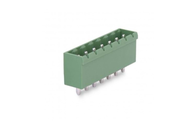 KLM 7P 3,81MM 180° GREEN MALE THT