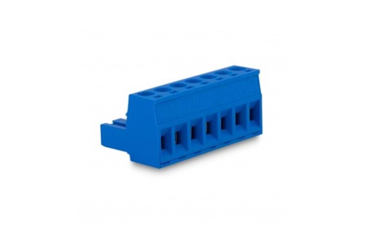 KLM 7P 5.08MM BLUE FEMALE THT