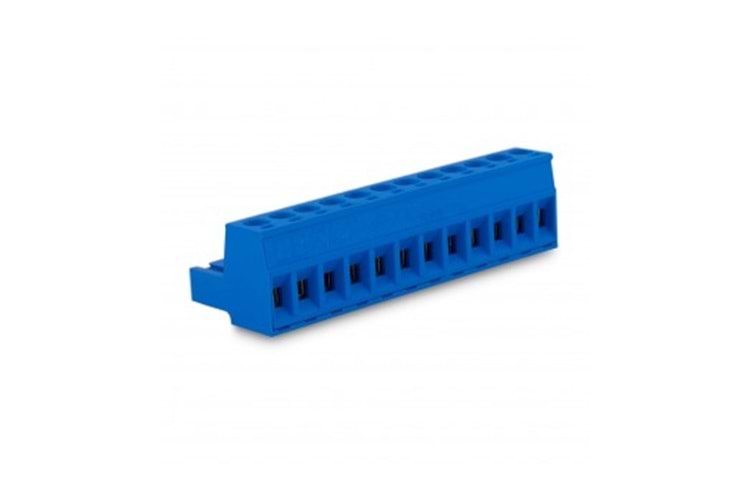 KLM 12P 5.08MM BLACK FEMALE THT