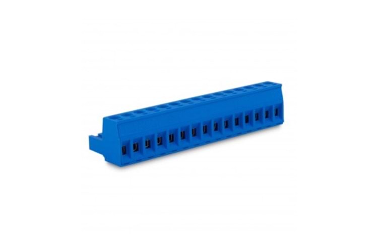 KLM 15P 5.08MM BLUE FEMALE THT