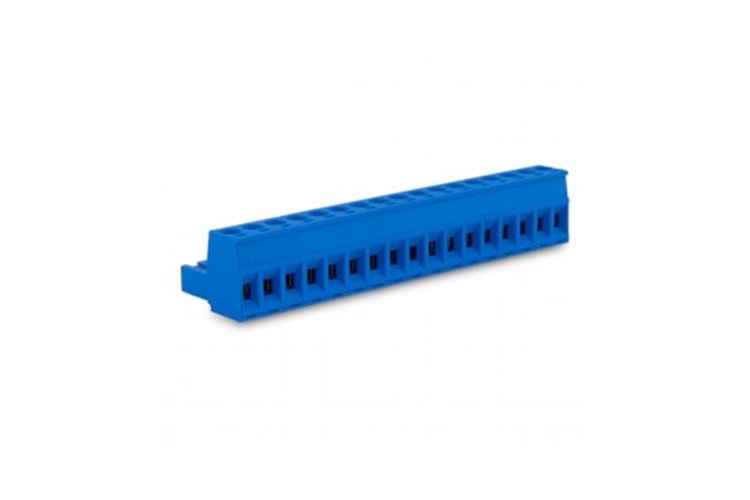 KLM 17P 5.08MM BLUE FEMALE THT