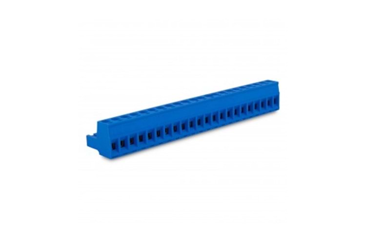 KLM 22P 5.08MM BLUE FEMALE THT