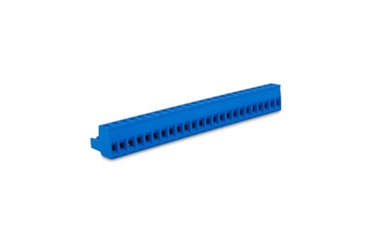 KLM 24P 5.08MM BLUE FEMALE THT