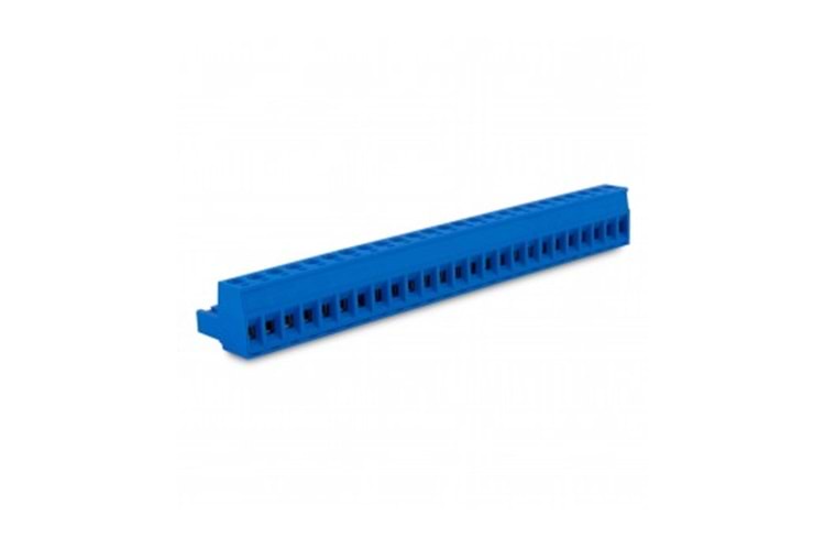 KLM 25P 5.08MM BLUE FEMALE THT