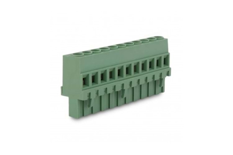 KLM 11P 5.08MM (DİK) RED FEMALE THT
