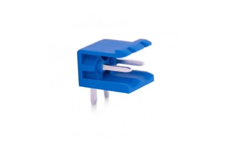 KLM OPEN 2P 5.08MM 90° GRAY MALE THT