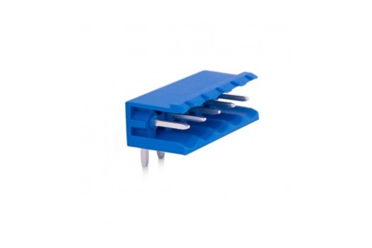 KLM OPEN 5P 5.08MM 90° GRAY MALE THT