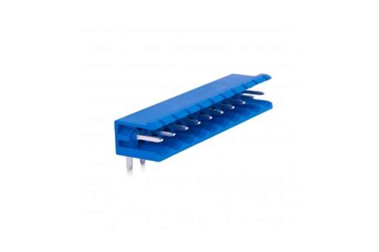 KLM OPEN 12P 5.08MM 90° RED MALE THT