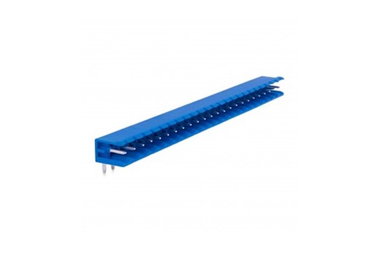 KLM OPEN 24P 5.08MM 90° RED MALE THT