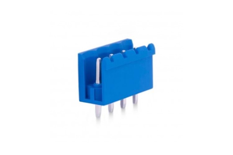 KLM OPEN 4P 5.08MM 180° GRAY MALE THT