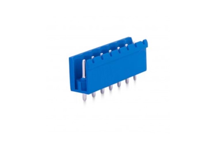 KLM OPEN 7P 5.08MM 180° RED MALE THT