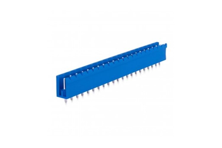 KLM OPEN 24P 5.08MM 180° BLUE MALE THT