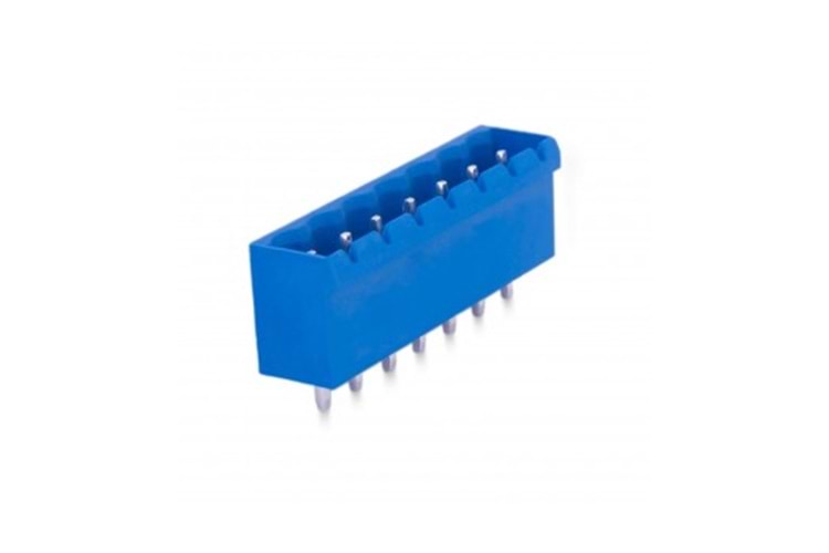 KLM 7P 5.08MM 180° BLUE MALE THT