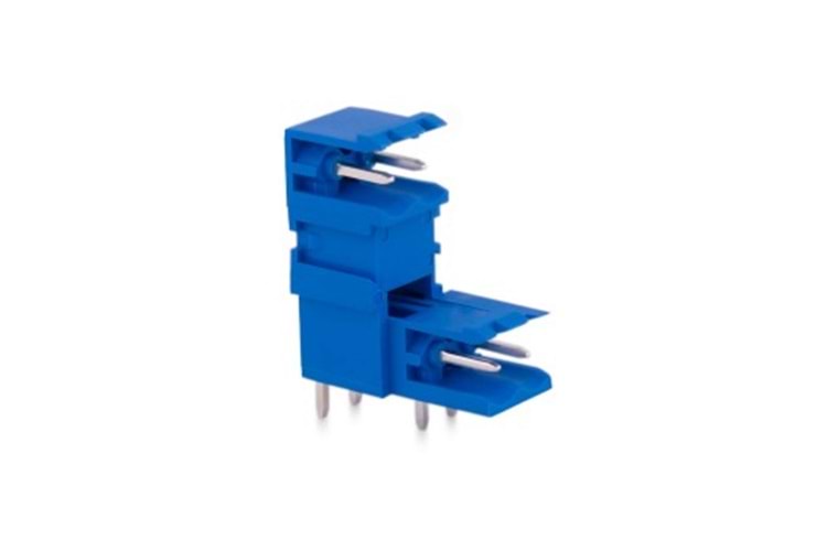 KLM 25P 5.08MM (KATLI) 180° BLUE MALE THT