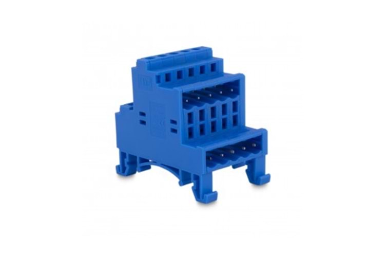 KLM 5P 5.08MM (KATLI SOKET) BLUE THT