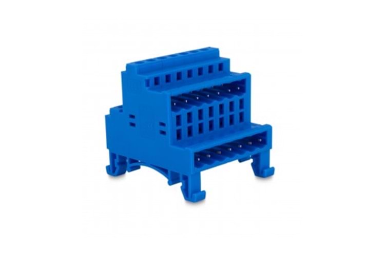 KLM 7P 5.08MM (KATLI SOKET) BLUE THT