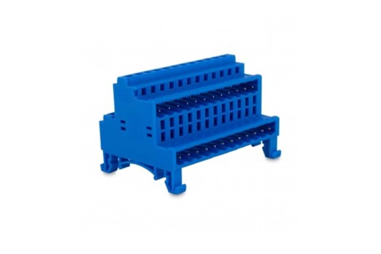 KLM 12P 5.08MM (KATLI SOKET) BLUE THT