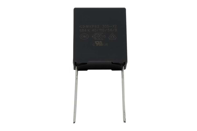CAP POL 680nF 305VAC 15mm %10 X2 THT